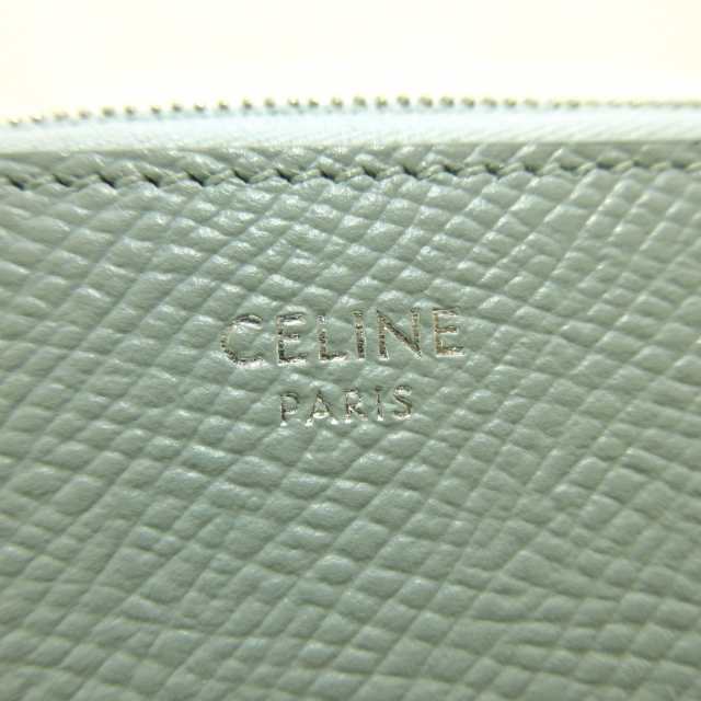 セリーヌ CELINE 長財布 レディース 美品 ラージジップドウォレット ...