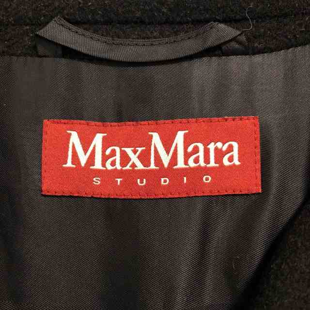 マックスマーラ コート サイズ40 M - 黒-