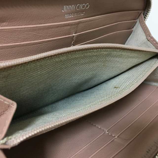 ジミーチュウ JIMMY CHOO 長財布 レディース フィリッパ シルバー ...