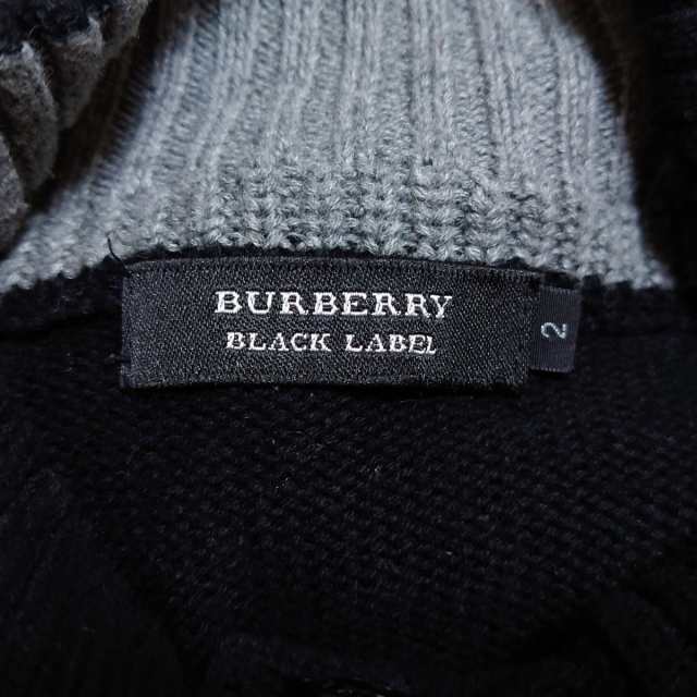 バーバリーブラックレーベル Burberry Black Label 長袖セーター