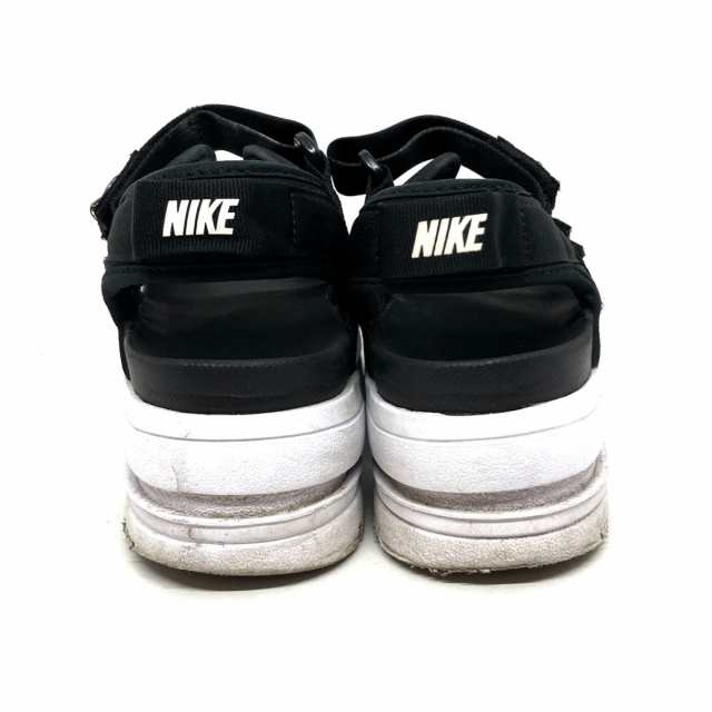 ナイキ NIKE サンダル CM 22 レディース - DH0223-001 黒 ナイロン【中古】20231001