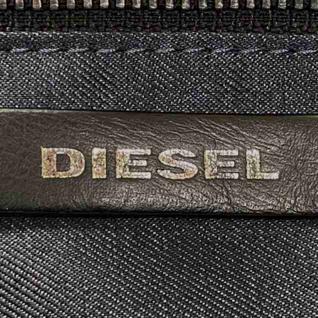 ディーゼル DIESEL トートバッグ レディース - ダークネイビー×ネイビー×黒 デニム×ナイロン×レザー【中古】20231004