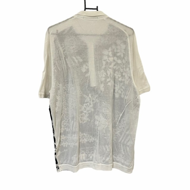 レオナール LEONARD 半袖カットソー サイズM レディース 美品 - 黒×白