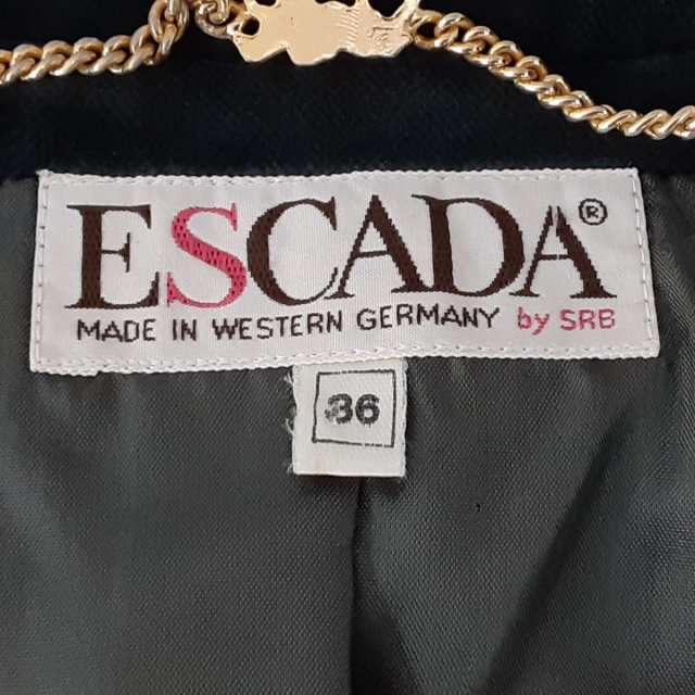 エスカーダ ESCADA ジャケット サイズ36 M レディース 美品 - ダーク