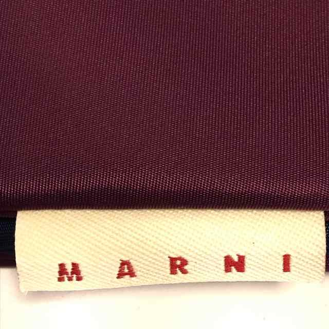 マルニ MARNI ショルダーバッグ レディース 美品 - パープル×ダーク