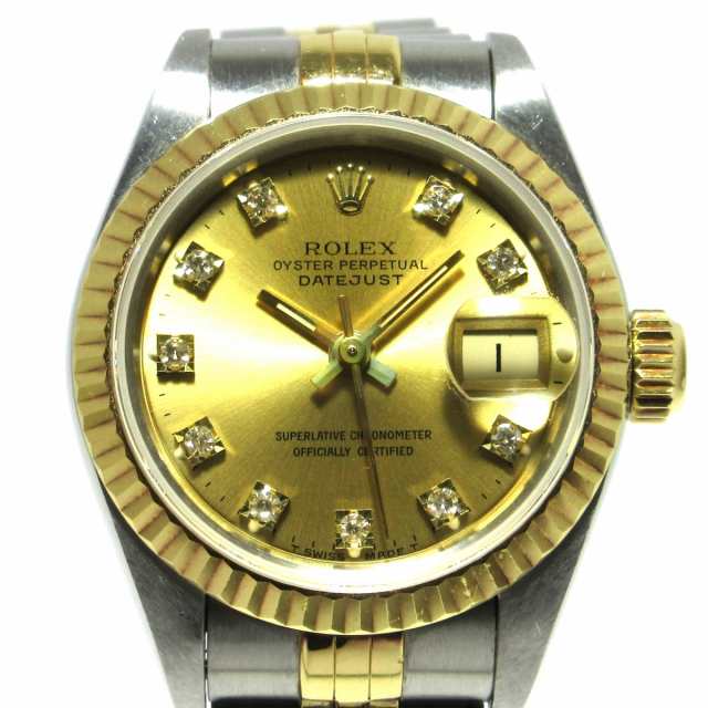 ロレックス ROLEX 腕時計 デイトジャスト 69173G レディース SS×K18YG