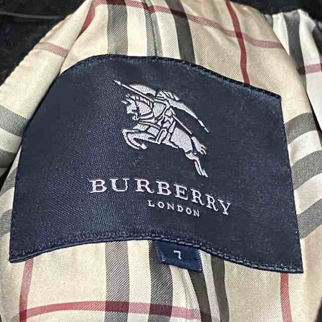 バーバリーロンドン Burberry LONDON コート サイズ7 S レディース 美