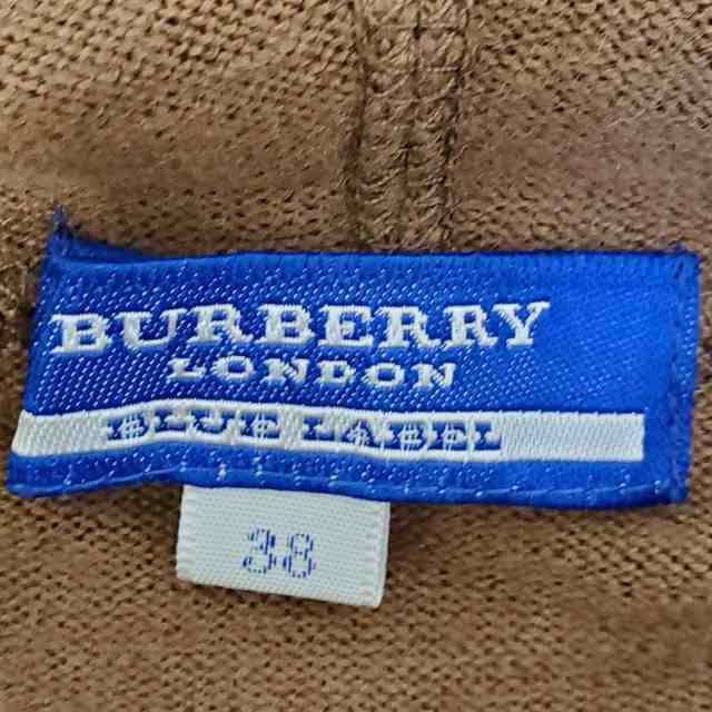 バーバリーブルーレーベル Burberry Blue Label パーカー サイズ38 M