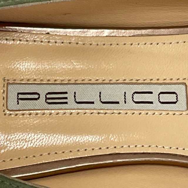 ペリーコ PELLICO フラットシューズ 37 レディース - グリーン