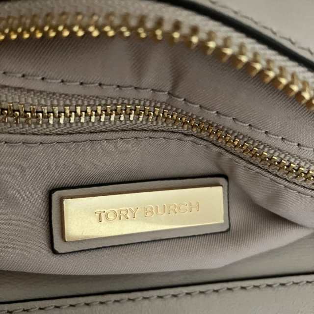 トリーバーチ TORY BURCH ショルダーバッグ レディース - ピンクベージュ チェーンショルダー/キルティング レザー【中古】20230912