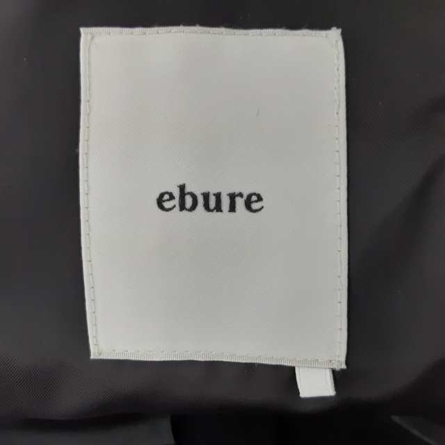 エブール ebure コート サイズ36 S レディース 美品 - 黒 長袖/冬