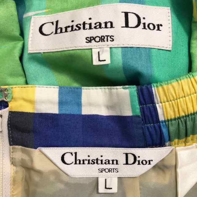 クリスチャンディオールスポーツ スカートスーツ サイズL レディース