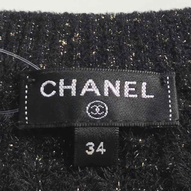 シャネル CHANEL ワンピース サイズ34 S レディース 美品 - P56993 黒