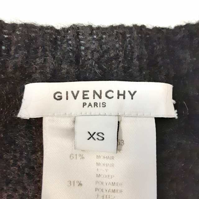 ジバンシー GIVENCHY 長袖セーター サイズXS レディース - 黒 クルー