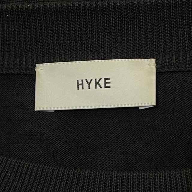 HYKE - HYKE ハイク DOUBLE FACE CAPE ポンチョ ブラックの+inforsante.fr