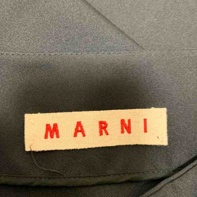 マルニ MARNI コート サイズ38 S レディース 美品 - 黒 半袖/秋/春