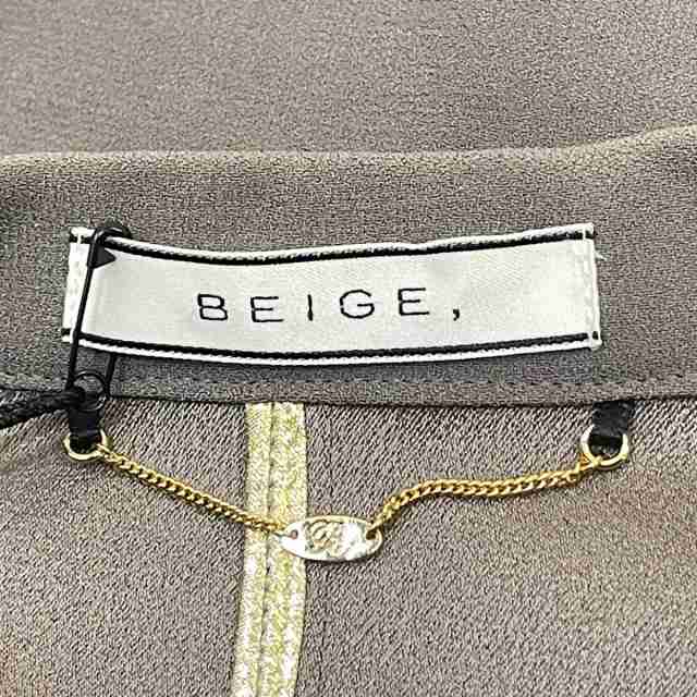 ベイジ BEIGE ジャケット サイズ2 M レディース 美品 - グレーベージュ