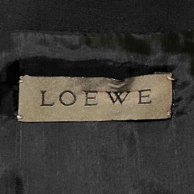 ロエベ LOEWE ジャケット サイズ36 S レディース - 黒 長袖/春/夏