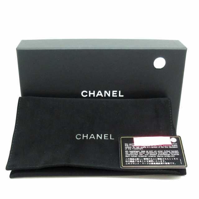 シャネル CHANEL 長財布 レディース 美品 - A70266 レッド ラウンド