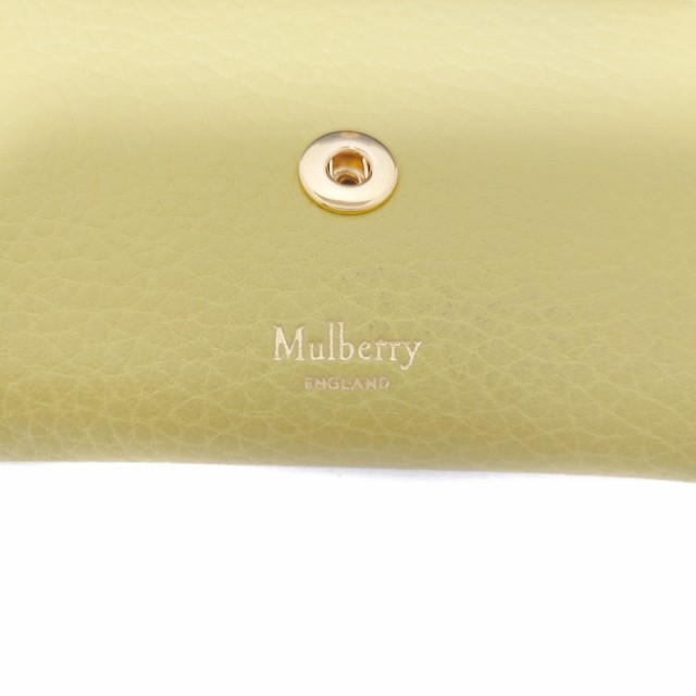 マルベリー MULBERRY 3つ折り財布 レディース - RL6660 イエロー