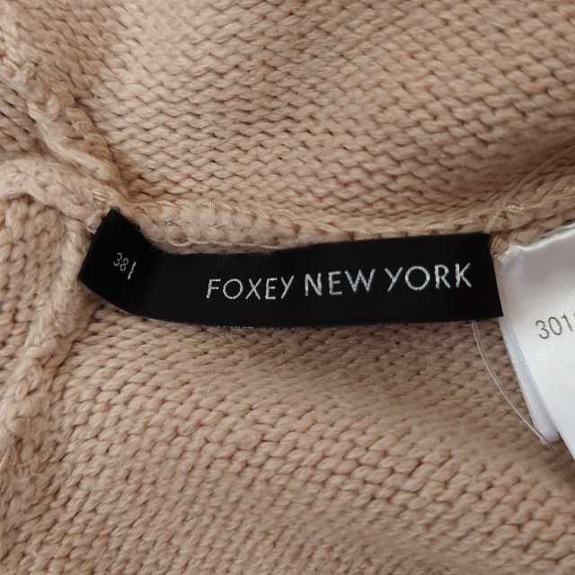 フォクシーニューヨーク FOXEY NEW YORK カーディガン サイズ38 M