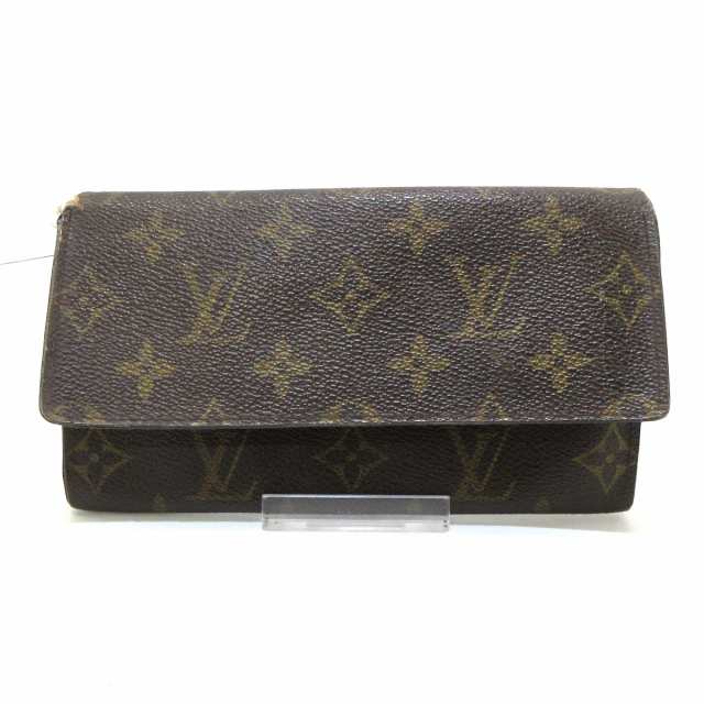 ルイヴィトン LOUIS VUITTON 札入れ モノグラム レディース ポルト円3 ...