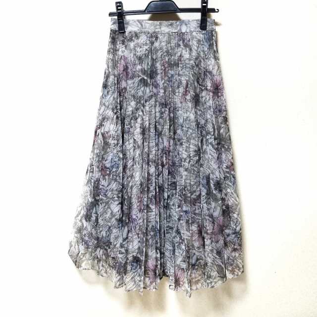 MyStrada 花柄スカート サイズ34 - ひざ丈スカート