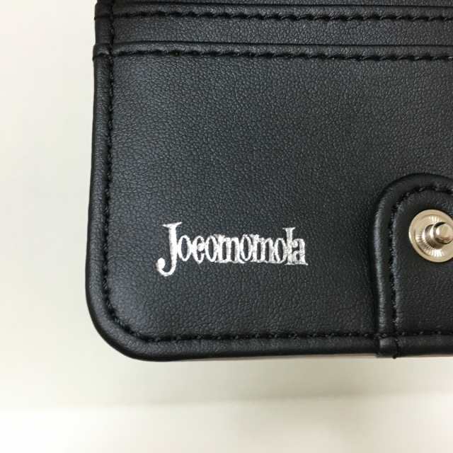 ホコモモラ JOCOMOMOLA 2つ折り財布 レディース 美品 - 白×黒 がま口