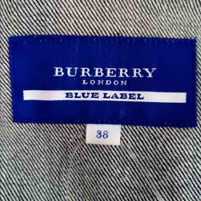 バーバリーブルーレーベル Burberry Blue Label Gジャン サイズ38 M