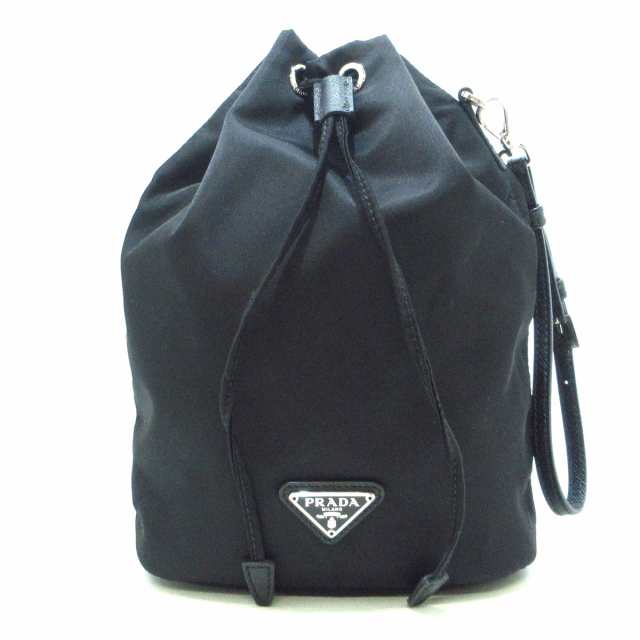 プラダ PRADA ハンドバッグ レディース 美品 Re-Nylon ポーチ 1NS369