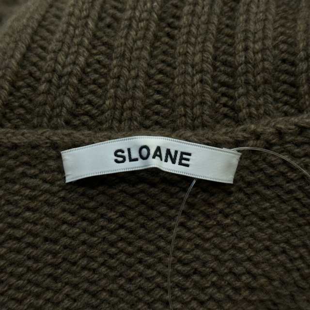 スローン SLOANE 長袖セーター サイズ2 M レディース - ダークブラウン