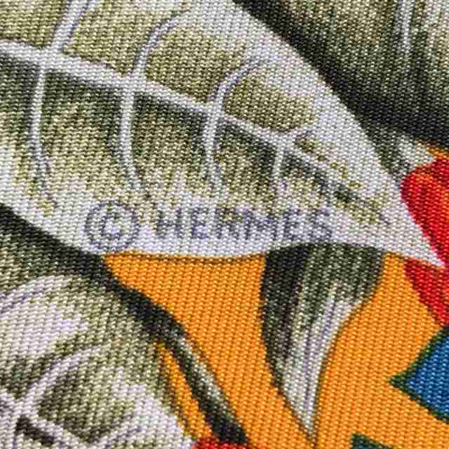 HERMES(エルメス) スカーフ美品 カレ90 虫 - バンダナ/スカーフ