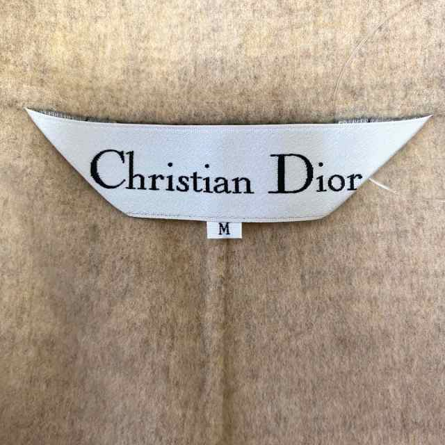 ディオール/クリスチャンディオール DIOR/ChristianDior コート サイズM レディース - オレンジ  長袖/肩パッド/秋/冬【中古】20230928