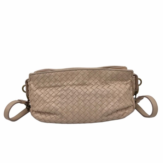 ボッテガヴェネタ BOTTEGA VENETA ショルダーバッグ レディース イントレチャート 192661 ライトピンク  レザー【中古】20231003｜au PAY マーケット