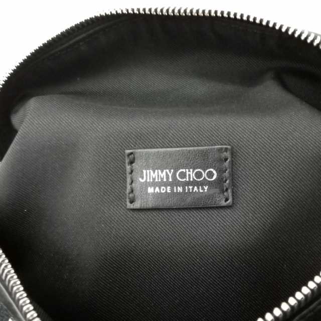 ジミーチュウ JIMMY CHOO ウエストポーチ レディース - 黒 レザー