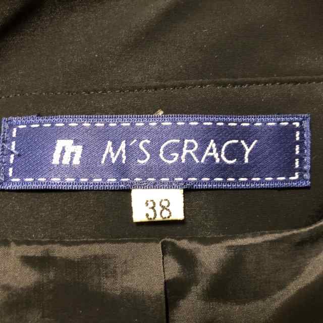M's GRACY  7分袖襟付きジャケット????38（M）