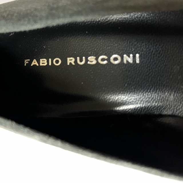 ファビオルスコーニ FABIO RUSCONI パンプス 34 1/2 レディース 美品