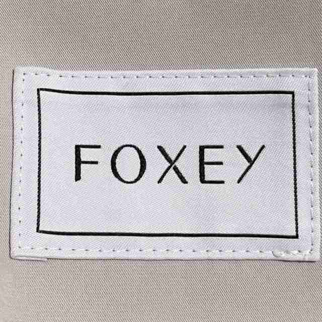 フォクシー FOXEY コート サイズ38 M レディース 美品 - グレー