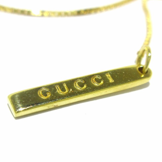 グッチ GUCCI ネックレス 美品 - K18YG ラリアット 新着 20231011-