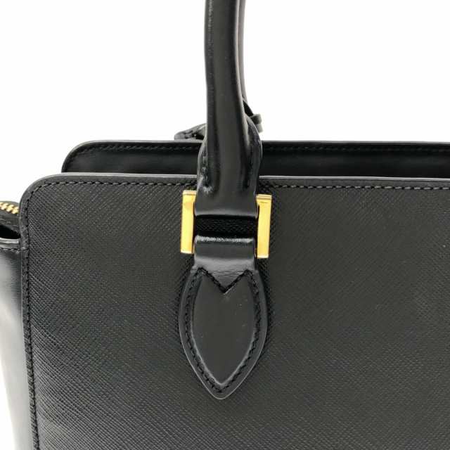 プラダ PRADA ハンドバッグ レディース 美品 - 1BA113 黒 サフィアーノ