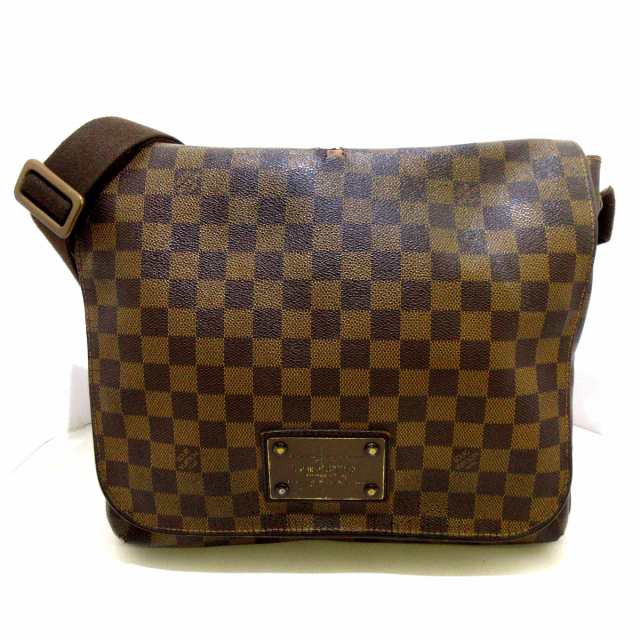 ルイヴィトン LOUIS VUITTON ショルダーバッグ ダミエ レディース ブルックリンMM N51211 エベヌ  ダミエ・キャンバス【中古】20231104｜au PAY マーケット