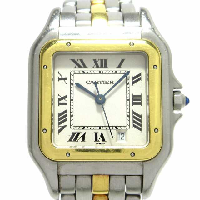 カルティエ Cartier 腕時計 パンテールMM W25028B5 ボーイズ SS×K18YG/1ロウ アイボリー【中古】20230906｜au  PAY マーケット