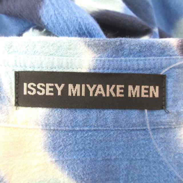 イッセイミヤケ ISSEYMIYAKE 半袖シャツ サイズ2 M メンズ - ブルー