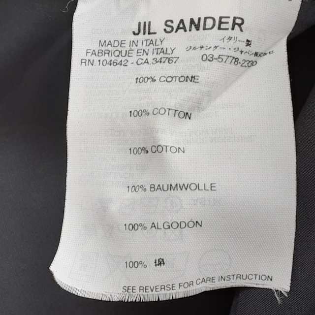 ジルサンダー JILSANDER 長袖シャツブラウス サイズ34 XS レディース