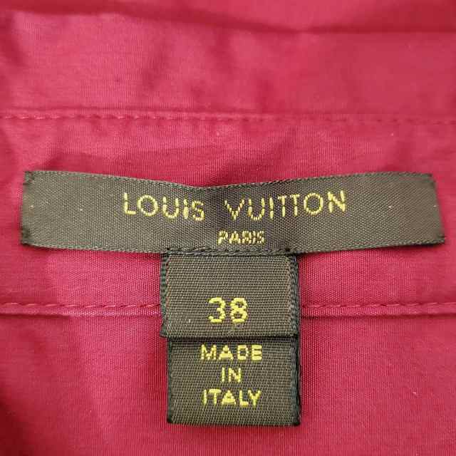 ルイヴィトン LOUIS VUITTON 長袖シャツブラウス サイズ38 M