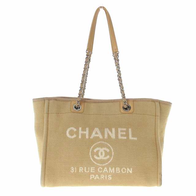 シャネル CHANEL トートバッグ レディース ドーヴィルラインMM A67001 ...