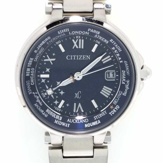 シチズン CITIZEN 腕時計 XC(クロスシー) H240-T018220 レディース エコドライブ/電波 ネイビー【中古】20231024の通販はau  PAY マーケット - ブランディア au PAY マーケット店 | au PAY マーケット－通販サイト