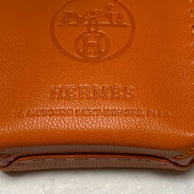 エルメス HERMES キーホルダー(チャーム) レディース サックオランジュ