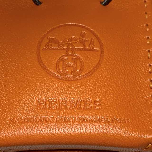 エルメス HERMES キーホルダー(チャーム) レディース サックオランジュ