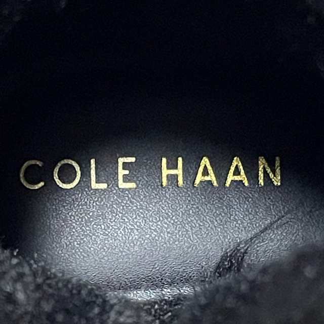 コールハーン COLE HAAN ショートブーツ 5B レディース - 黒 フェイク